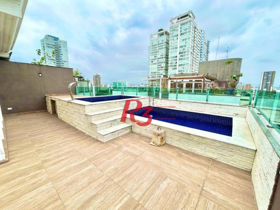 Imagem Cobertura com 3 Quartos à Venda, 261 m² em Aparecida - Santos Imagem Cobertura com 3 Quartos à Venda, 261 m² em Aparecida - Santos