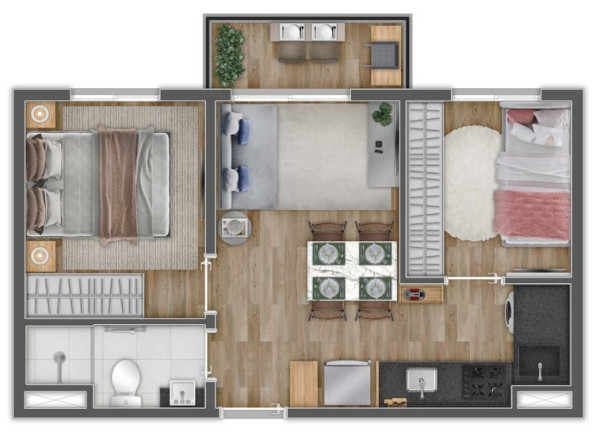 Imagem Apartamento com 1 Quarto à Venda, 28 m² em Ipiranga - São Paulo Imagem Apartamento com 1 Quarto à Venda, 28 m² em Ipiranga - São Paulo