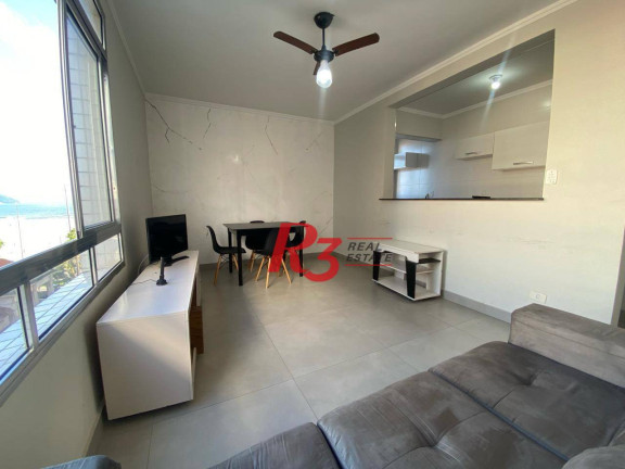 Apartamento com 1 Quarto para Alugar, 45 m² em Gonzaga - Santos