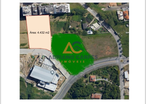 Imagem Terreno à Venda, 4.432 m² em Pagani - Palhoça Imagem Terreno à Venda, 4.432 m² em Pagani - Palhoça