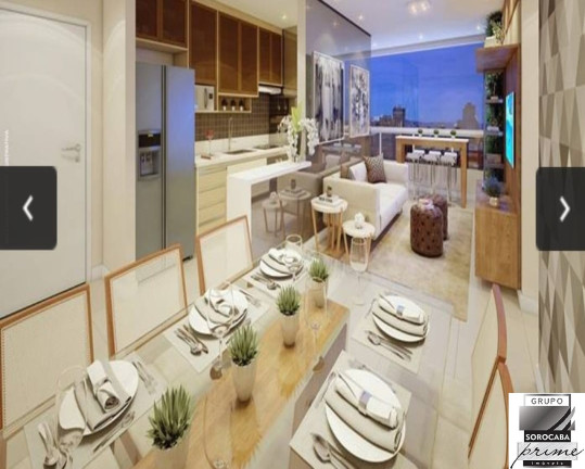 Imagem Apartamento com 1 Quarto à Venda, 52 m² em Além Ponte - Sorocaba Imagem Apartamento com 1 Quarto à Venda, 52 m² em Além Ponte - Sorocaba