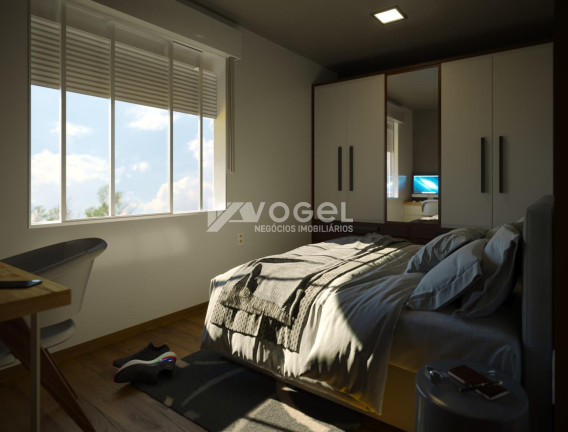 Apartamento com 2 Quartos à Venda, 60 m² em Industrial - Novo Hamburgo