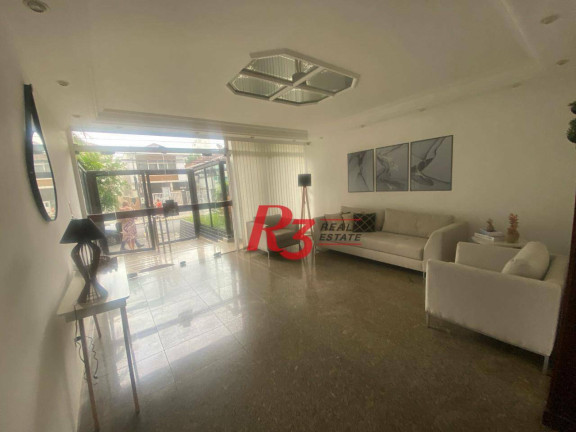 Imagem Apartamento com 3 Quartos para Alugar, 147 m² em Gonzaga - Santos