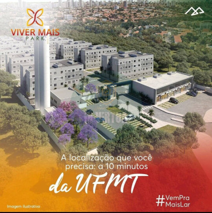 Imagem Apartamento com 2 Quartos à Venda, 40 m² em Cachoeira Das Garças - Cuiabá Imagem Apartamento com 2 Quartos à Venda, 40 m² em Cachoeira Das Garças - Cuiabá