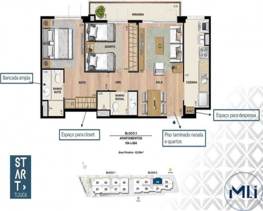 Imagem Imóvel com 2 Quartos à Venda, 69 m² em Tijuca - Rio De Janeiro Imagem Imóvel com 2 Quartos à Venda, 69 m² em Tijuca - Rio De Janeiro