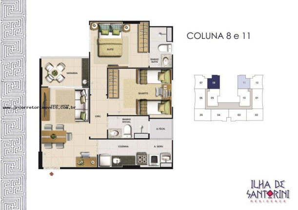Imagem Apartamento com 2 Quartos à Venda, 57 m² em Praia Itaparica - Vila Velha Imagem Apartamento com 2 Quartos à Venda, 57 m² em Praia Itaparica - Vila Velha