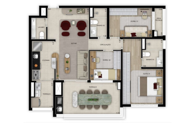 Imagem Imóvel com 3 Quartos à Venda, 120 m² em Santo Amaro - São Paulo Imagem Imóvel com 3 Quartos à Venda, 120 m² em Santo Amaro - São Paulo