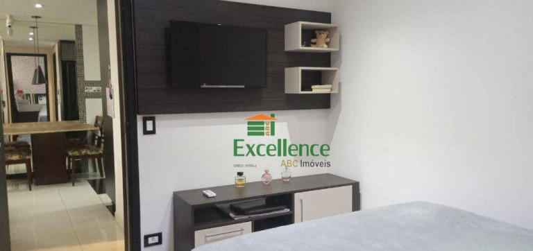 Imagem Apartamento com 2 Quartos à Venda, 52 m² em Vila Homero Thon - Santo André Imagem Apartamento com 2 Quartos à Venda, 52 m² em Vila Homero Thon - Santo André