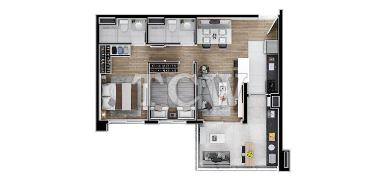 Imagem Apartamento com 2 Quartos à Venda, 64 m² em Paraíso - São Paulo Imagem Apartamento com 2 Quartos à Venda, 64 m² em Paraíso - São Paulo
