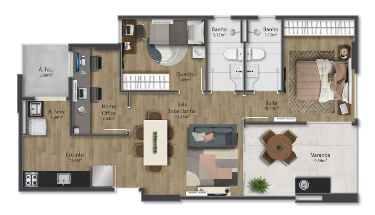 Imagem Imóvel com 3 Quartos à Venda, 103 m² em Praia De Itaparica - Vila Velha Imagem Imóvel com 3 Quartos à Venda, 103 m² em Praia De Itaparica - Vila Velha