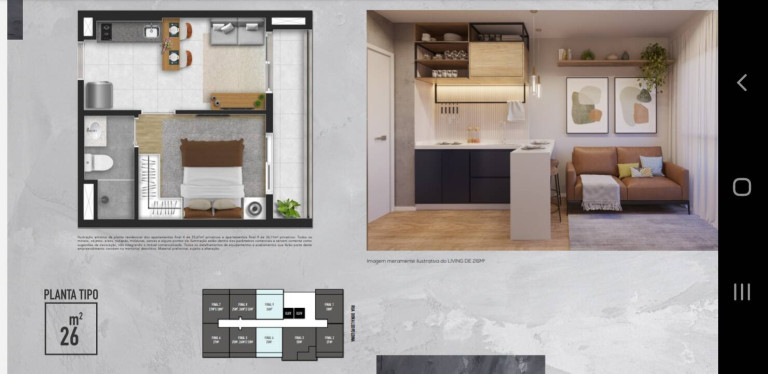 Imagem Apartamento com 1 Quarto à Venda,  em Alto Do Ipiranga - São Paulo