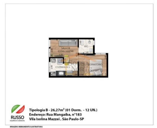Imagem Apartamento com 2 Quartos à Venda, 39 m² em Vila Isolina Mazzei - São Paulo Imagem Apartamento com 2 Quartos à Venda, 39 m² em Vila Isolina Mazzei - São Paulo