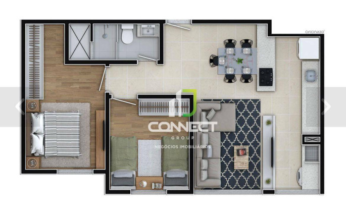 Imagem Apartamento com 2 Quartos à Venda, 59 m² em Dom Bosco - Itajaí Imagem Apartamento com 2 Quartos à Venda, 59 m² em Dom Bosco - Itajaí