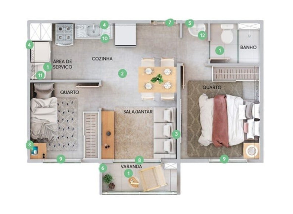 Imagem Apartamento com 2 Quartos à Venda, 35 m² em Vila Liviero - São Paulo Imagem Apartamento com 2 Quartos à Venda, 35 m² em Vila Liviero - São Paulo
