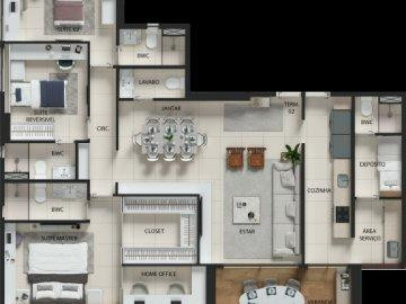 Imagem Imóvel com 4 Quartos à Venda, 132 m² em Boa Viagem - Recife Imagem Imóvel com 4 Quartos à Venda, 132 m² em Boa Viagem - Recife