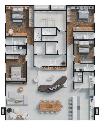 Imagem Apartamento com 4 Quartos à Venda, 203 m² em 2 Quadra Centro - Balneário Camboriú