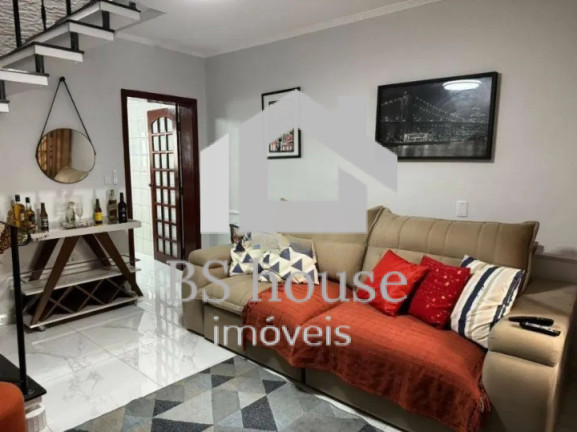 Imagem Sobrado com 2 Quartos para Alugar, 123 m² em Vila Bastos - Santo André