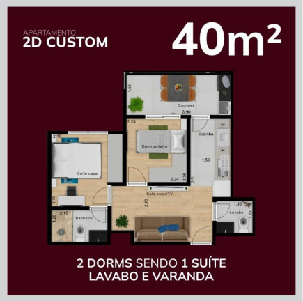 Imagem Imóvel com 2 Quartos à Venda, 40 m² em Centro - Sorocaba Imagem Imóvel com 2 Quartos à Venda, 40 m² em Centro - Sorocaba