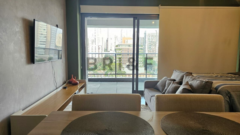 Imagem Apartamento com 1 Quarto para Alugar, 41 m² em Brooklin - São Paulo Imagem Apartamento com 1 Quarto para Alugar, 41 m² em Brooklin - São Paulo