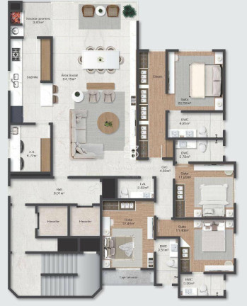 Imagem Apartamento com 4 Quartos à Venda, 172 m² em 2 Quadra Centro - Balneário Camboriú