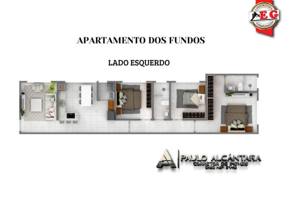 Imagem Apartamento com 3 Quartos à Venda, 93 m² em Belvedere - Coronel Fabriciano