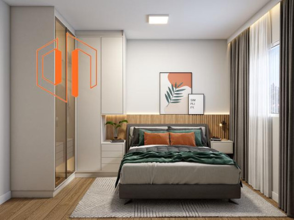 Imagem Apartamento com 2 Quartos à Venda, 45 m² em Jardim Amélia - Pinhais Imagem Apartamento com 2 Quartos à Venda, 45 m² em Jardim Amélia - Pinhais