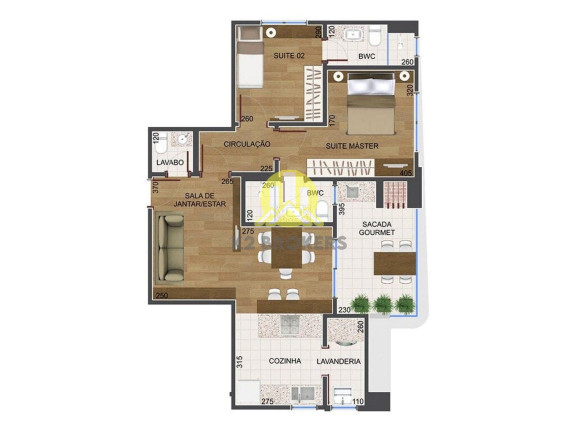 Imagem Apartamento com 2 Quartos à Venda, 76 m² em Alto Da Glória - Curitiba Imagem Apartamento com 2 Quartos à Venda, 76 m² em Alto Da Glória - Curitiba