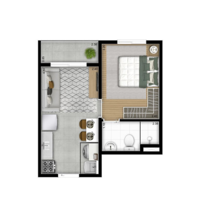 Imagem Imóvel com 1 Quarto à Venda, 25 m² em Mooca - São Paulo Imagem Imóvel com 1 Quarto à Venda, 25 m² em Mooca - São Paulo