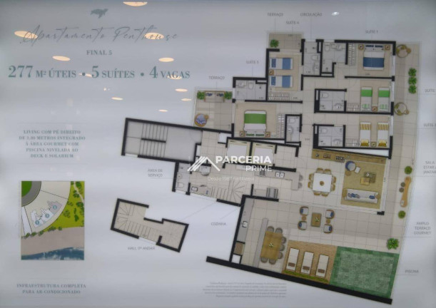 Imagem Apartamento com 4 Quartos à Venda, 138 m² em Riviera Módulo 8 - Bertioga Imagem Apartamento com 4 Quartos à Venda, 138 m² em Riviera Módulo 8 - Bertioga