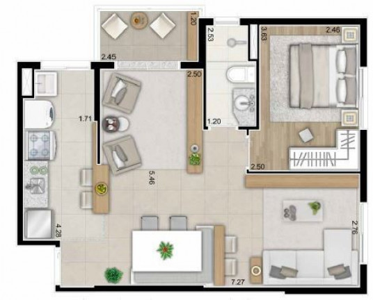 Imagem Imóvel com 2 Quartos à Venda, 55 m² em Vila São Luiz (valparaízo) - Barueri Imagem Imóvel com 2 Quartos à Venda, 55 m² em Vila São Luiz (valparaízo) - Barueri