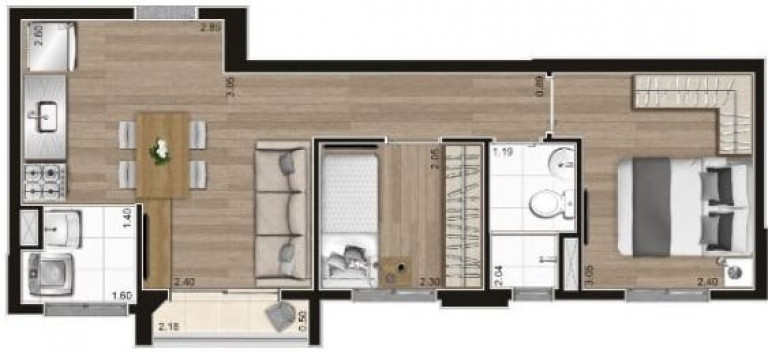 Imagem Imóvel com 2 Quartos à Venda, 38 m² em Barra Funda - São Paulo Imagem Imóvel com 2 Quartos à Venda, 38 m² em Barra Funda - São Paulo
