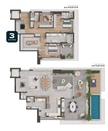 Imagem Apartamento com 3 Quartos à Venda, 181 m² em Batel - Curitiba