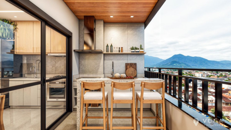 Apartamento com 1 Quarto à Venda, 37 m² em Perequê Açu - Ubatuba