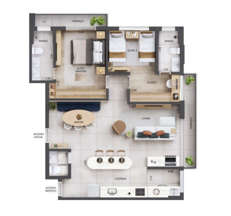 Imagem Cobertura com 3 Quartos à Venda, 184 m² em Perdizes - São Paulo Imagem Cobertura com 3 Quartos à Venda, 184 m² em Perdizes - São Paulo