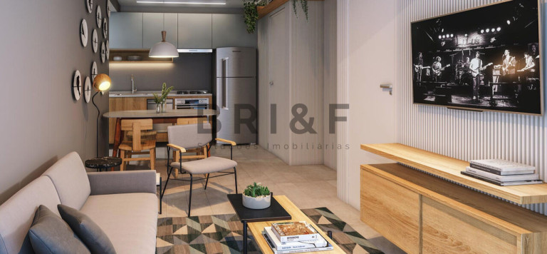 Apartamento com 2 Quartos à Venda, 40 m² em Vila Cordeiro - São Paulo