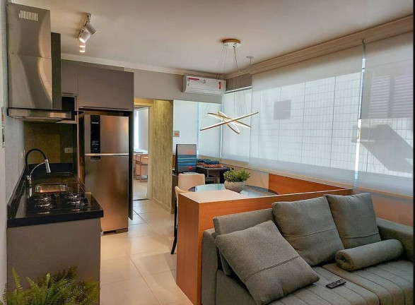 Imagem Apartamento com 1 Quarto à Venda, 44 m² em Guilhermina - Praia Grande