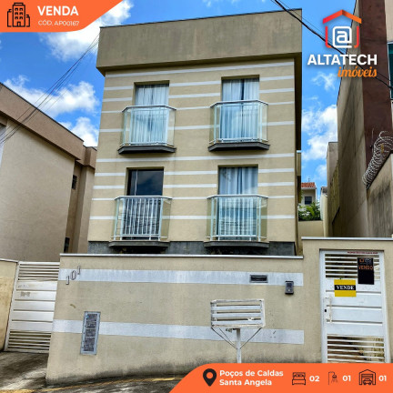 Imóvel com 2 Quartos à Venda, 81 m² em Santa ângela - Poços De Caldas