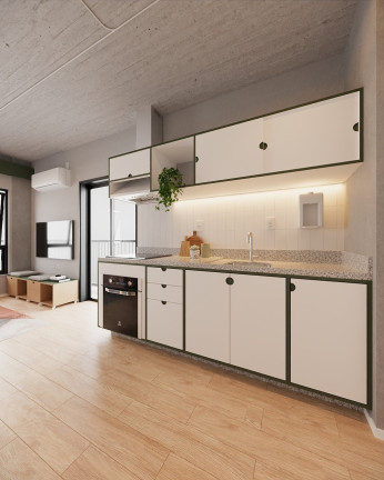 Imagem Imóvel com 1 Quarto à Venda, 18 m² em São Francisco - Curitiba