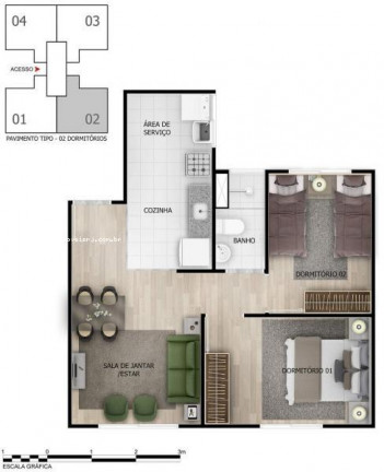 Imagem Apartamento com 2 Quartos à Venda, em Recreio Dos Bandeirantes - Rio De Janeiro Imagem Apartamento com 2 Quartos à Venda, em Recreio Dos Bandeirantes - Rio De Janeiro