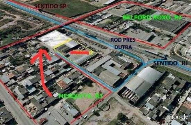 Imagem Imóvel Comercial para Alugar, 2.715 m² em Rocha Sobrinho - Belford Roxo