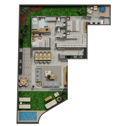 Imagem Casa de Condomínio com 3 Quartos à Venda, 133 m² em Cidade Jardim - São Paulo