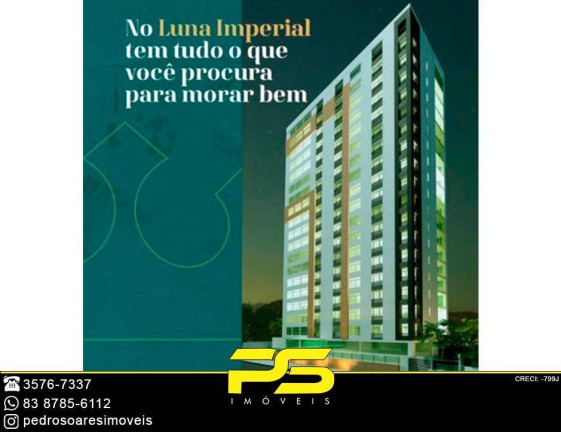 Imagem Apartamento com 3 Quartos à Venda, 95 m² em Brisamar - João Pessoa Imagem Apartamento com 3 Quartos à Venda, 95 m² em Brisamar - João Pessoa