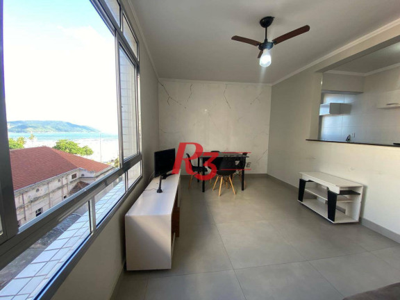 Imagem Apartamento com 1 Quarto para Alugar, 45 m² em Gonzaga - Santos Imagem Apartamento com 1 Quarto para Alugar, 45 m² em Gonzaga - Santos