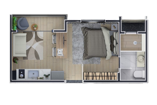 Imagem Apartamento com 1 Quarto à Venda, 24 m² em Paraíso - São Paulo Imagem Apartamento com 1 Quarto à Venda, 24 m² em Paraíso - São Paulo