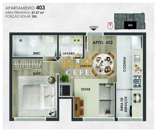 Imagem Imóvel com 2 Quartos à Venda, em Planalto - Gramado Imagem Imóvel com 2 Quartos à Venda, em Planalto - Gramado