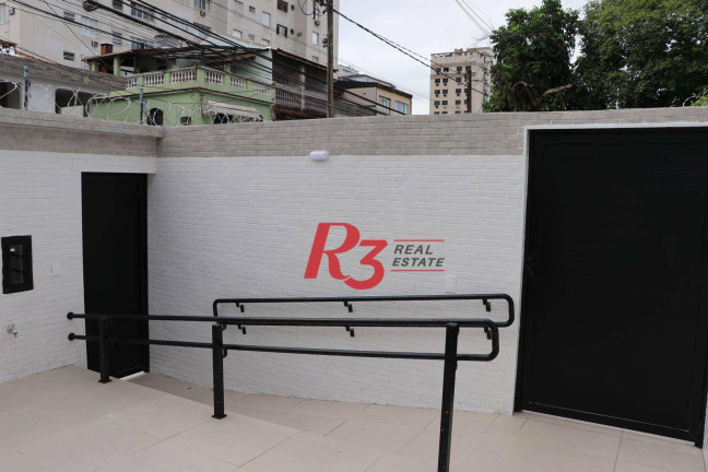 Imagem Casa com 2 Quartos à Venda, 90 m² em Campo Grande - Santos Imagem Casa com 2 Quartos à Venda, 90 m² em Campo Grande - Santos