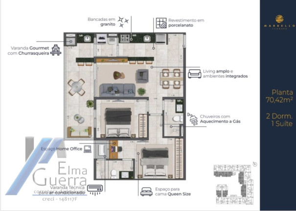 Imagem Apartamento com 2 Quartos à Venda, 70 m² em Praia Grande - Ubatuba Imagem Apartamento com 2 Quartos à Venda, 70 m² em Praia Grande - Ubatuba