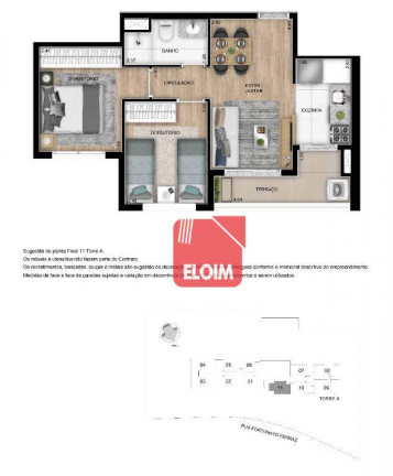 Imagem Apartamento com 2 Quartos à Venda, 47 m² em Vila Anastácio - São Paulo Imagem Apartamento com 2 Quartos à Venda, 47 m² em Vila Anastácio - São Paulo