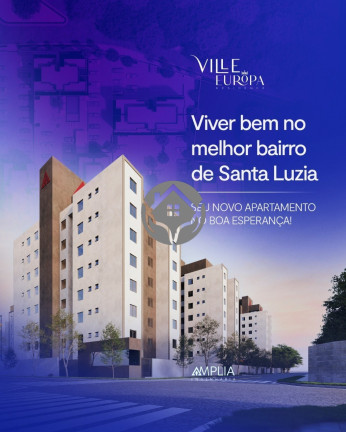 Imagem Apartamento com 3 Quartos à Venda, 67 m² em Boa Esperança - Santa Luzia Imagem Apartamento com 3 Quartos à Venda, 67 m² em Boa Esperança - Santa Luzia