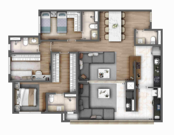 Imagem Apartamento com 3 Quartos à Venda, 120 m² em Ipiranga - São Paulo Imagem Apartamento com 3 Quartos à Venda, 120 m² em Ipiranga - São Paulo